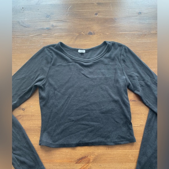 Garage Ribbed Cropped Long sleeve - Picture 1 of 3
